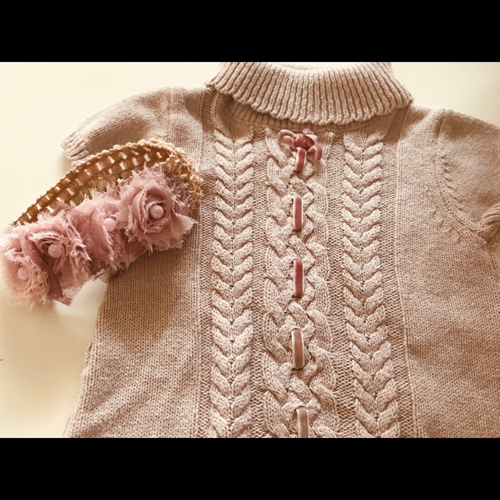 Gorg Boutique Baby Dress n HB Sz 12 M
